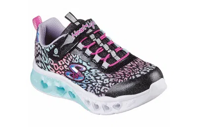 Skechers (gs)  Flutter Heart Lights 'loves Wild' In Multi