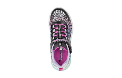 Skechers (gs)  Flutter Heart Lights 'loves Wild' In Multi