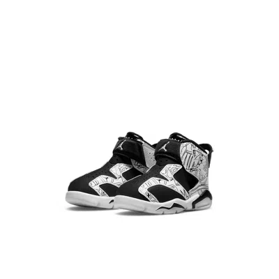 Air Jordan (td)  6 Retro Little Flex Se 'diy' In Black