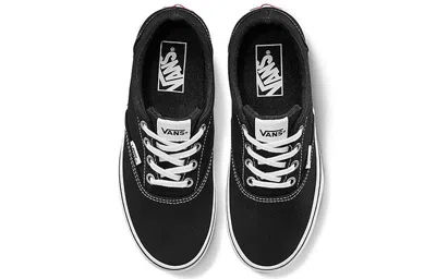 Vans Woman Sneakers Black Size 7 Textile Fibers