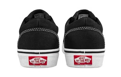 Vans Woman Sneakers Black Size 7 Textile Fibers