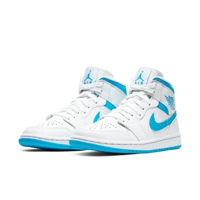 Air Jordan (wmns)  1 Mid 'unc' In White