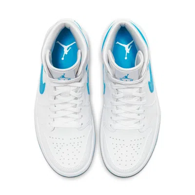 Air Jordan (wmns)  1 Mid 'unc' In White