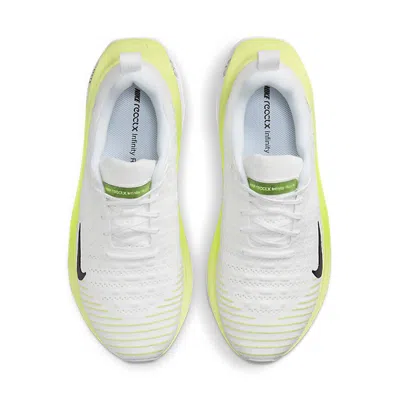 Nike Reactx Infinity 4 'white Light Lemon Twist' In Multi