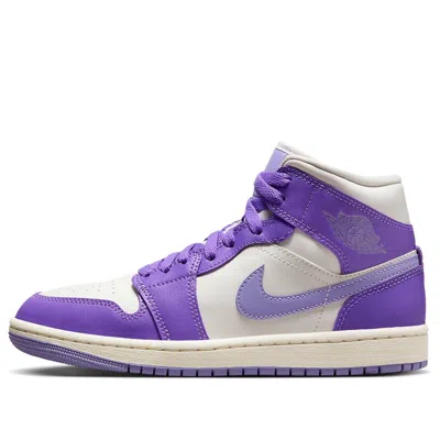 Air Jordan (wmns)  1 Mid 'purple White'