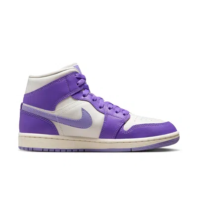 Air Jordan (wmns)  1 Mid 'purple White'