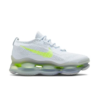 Nike (wmns)  Air Max Scorpion Flyknit 'blue Tint Volt In White