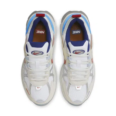 Nike (wmns)  V2k Run 'metallic Silver Gym Red Deep Royal Blue' In Multi