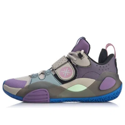 Li-ning Wade All City 8 'grey Purple' In Blue