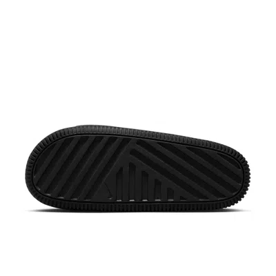Nike Serene Contoured Open Toe Slides In Black