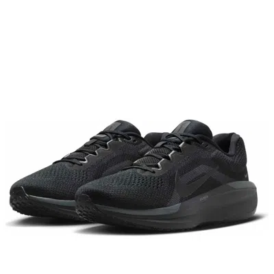Nike Men's Winflo 11 Road Running Shoes In Black