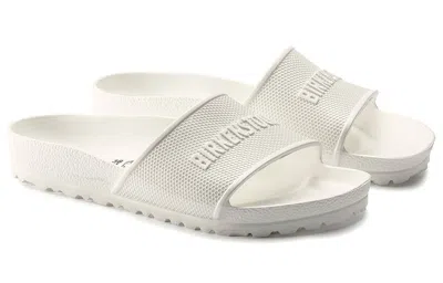 Birkenstock Barbados Slide Sandal In White
