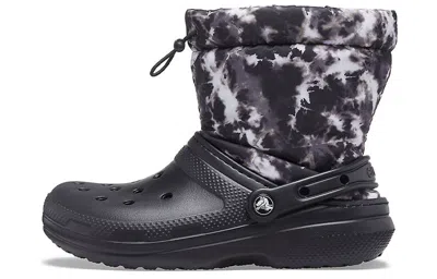 Crocs Classic Lined Neo Puff Tie Dye Boot