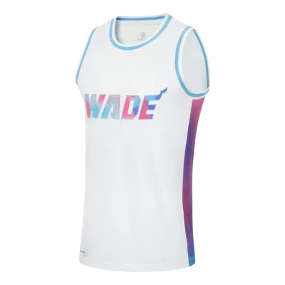 Li-ning Way Of Wade Graphic Basketball Jersey 'white'