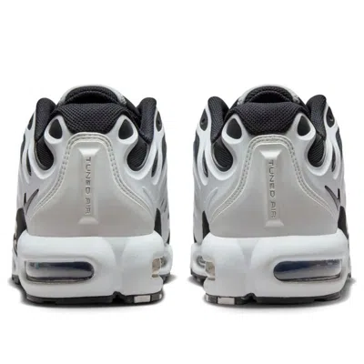 Nike Air Max Plus Drift Sneakers In White And Silver In Multi