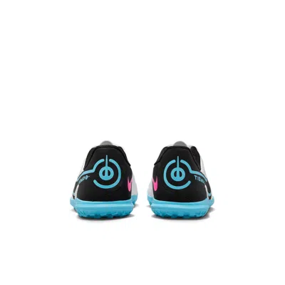 Nike (gs)  Jr Tiempo Legend 9 Club Tf Turf Shoes 'white Blue Black'