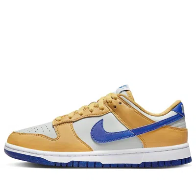 Nike Dunk Low Next Nature Sneakers In Gold