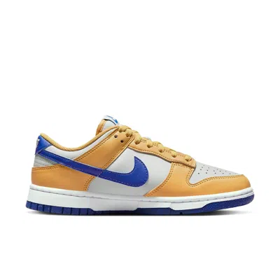 Nike Dunk Low Next Nature Sneakers In Gold