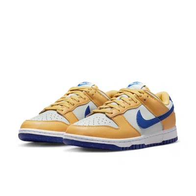 Nike Dunk Low Next Nature Sneakers In Gold