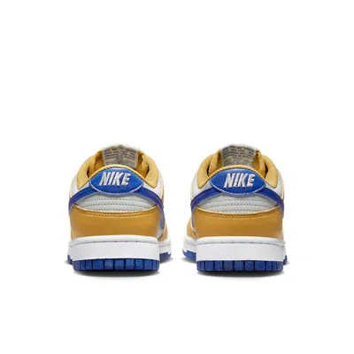 Nike Dunk Low Next Nature Sneakers In Gold