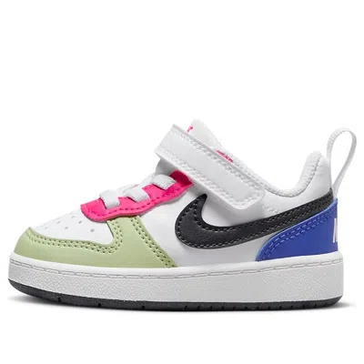 Nike (td)  Court Borough Low Recraft 'white Pink Multicolor'