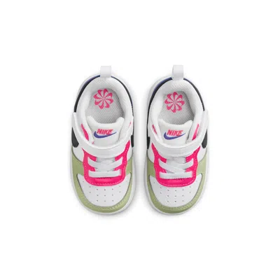 Nike (td)  Court Borough Low Recraft 'white Pink Multicolor'