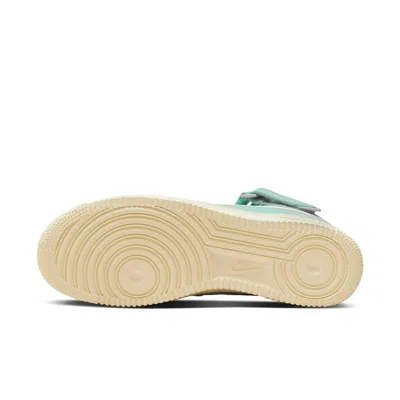 Nike Air Force 1 Mid '07 Lx "grey Fog Enamel Green" Sneakers In Green