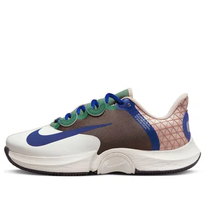 Nike (wmns)  X Naomi Osaka Court Air Zoom Gp Turbo Hc 'white Ironstone' In Multi