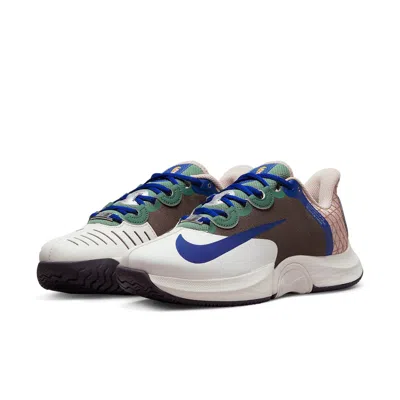 Nike (wmns)  X Naomi Osaka Court Air Zoom Gp Turbo Hc 'white Ironstone' In Multi