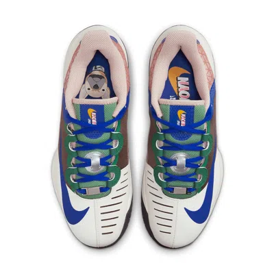 Nike (wmns)  X Naomi Osaka Court Air Zoom Gp Turbo Hc 'white Ironstone' In Multi