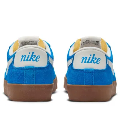 Nike Women's Low Shoe W Blazer Low 77 Vintage Photo Blue/sail/gum Med Brown/black In Blue