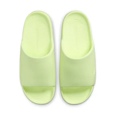 Nike (wmns)  Calm Slides 'barely Volt' In Green
