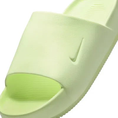 Nike (wmns)  Calm Slides 'barely Volt' In Green