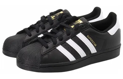 Adidas Originals (gs)  Superstar Shoes 'black' In Multi