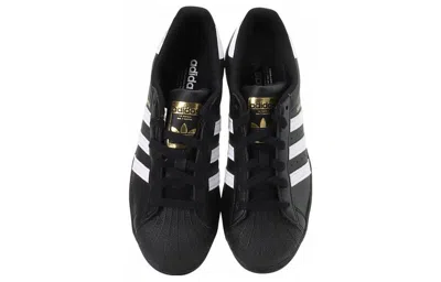 Adidas Originals (gs)  Superstar Shoes 'black' In Multi