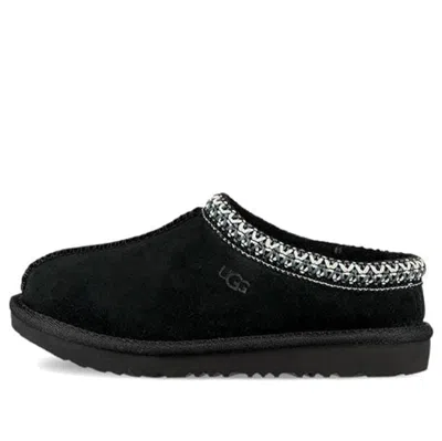 Ugg 40mm Tazz Shearling Platform Loafers In Black