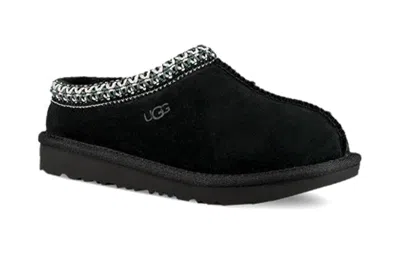 Ugg 40mm Tazz Shearling Platform Loafers In Black