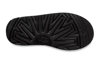 Ugg 40mm Tazz Shearling Platform Loafers In Black