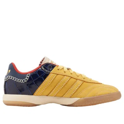 Adidas Originals Adidas X Wales Bonner X Wales Bonner Gender Inclusive Samba Suede Sneaker In Yellow