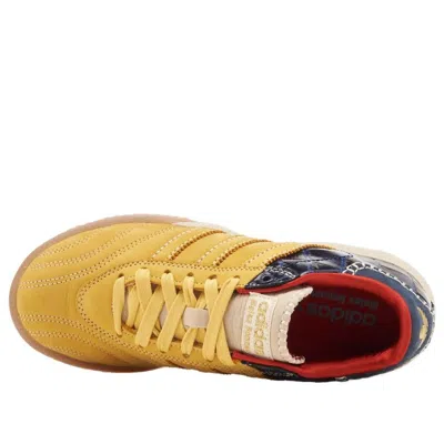 Adidas Originals Adidas X Wales Bonner X Wales Bonner Gender Inclusive Samba Suede Sneaker In Yellow