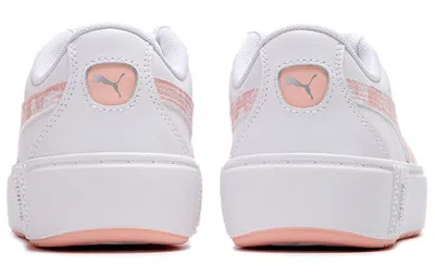 Puma (wmns)  Smash Platform V2 Untamed Su Shoes For White/pink