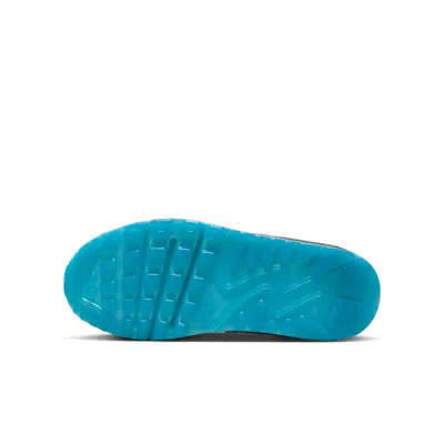 Nike (gs)  Air Max 90 'anthracite Reflect Silver' In Black