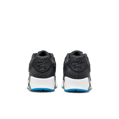 Nike (gs)  Air Max 90 'anthracite Reflect Silver' In Black