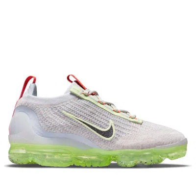 Nike (wmns)  Air Vapormax 2021 Flyknit 'light Bone Lime Ice' In Multi