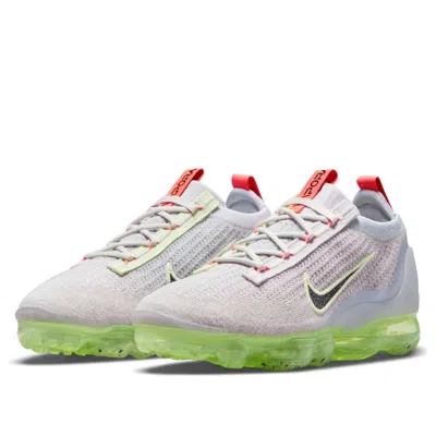 Nike (wmns)  Air Vapormax 2021 Flyknit 'light Bone Lime Ice' In Multi