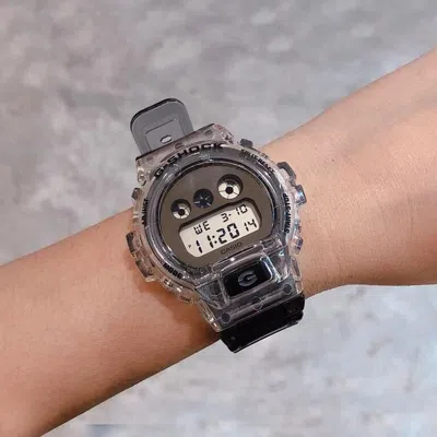 Casio G-shock Digital 'grey' In Metallic