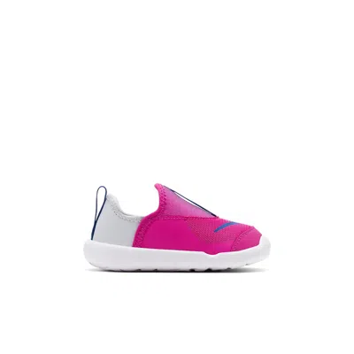 Nike (td)  Lil' Swoosh Grey/pink In Multi