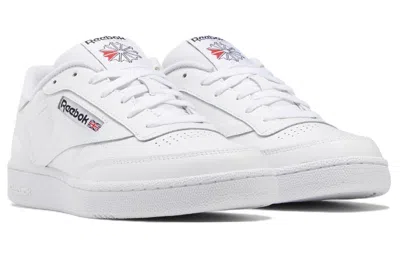 Reebok Mens  Club C 85 In Footwear White/footwear White/core Black