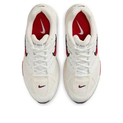 Nike Air Pegasus 2k5 Leather And Mesh Sneakers In White