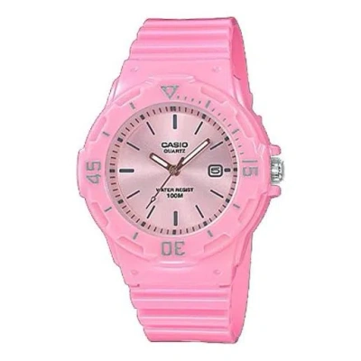 Casio Standard Series Ice Cream Macaron Color Sports Waterproof Watch Pink Analog